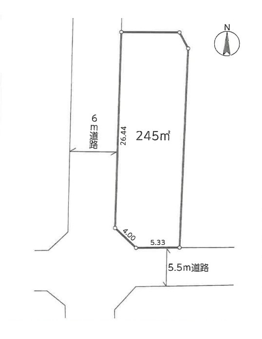 区画図：311002200684