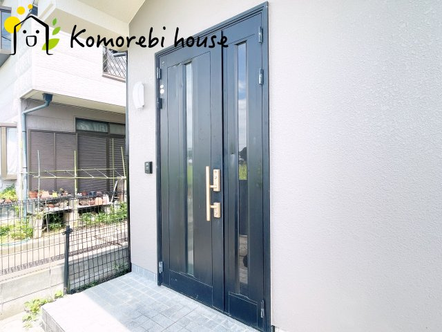 ゆったりとした玄関です