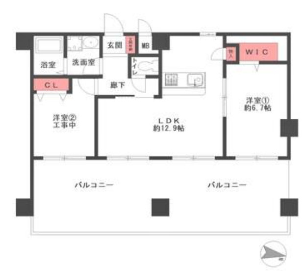 間取り：328000621364