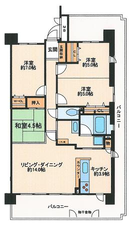 間取り：323000451927