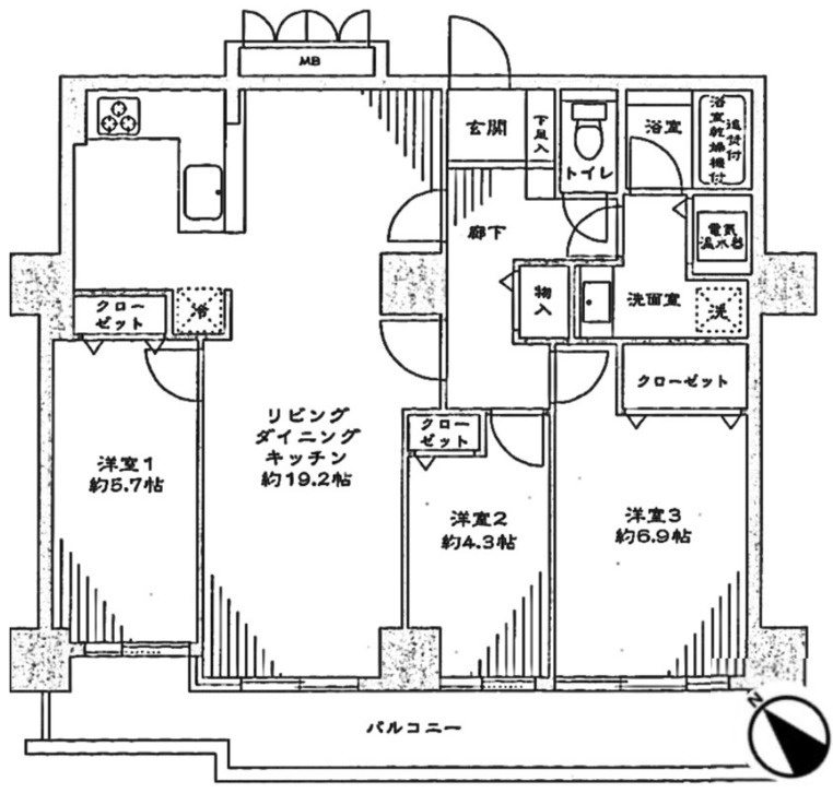 間取り：313004919163