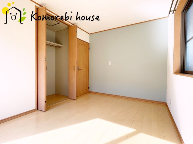 使い勝手のいい寝室です