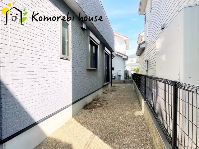 お庭が付いています