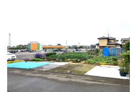 小山市大字横倉　土地の外観