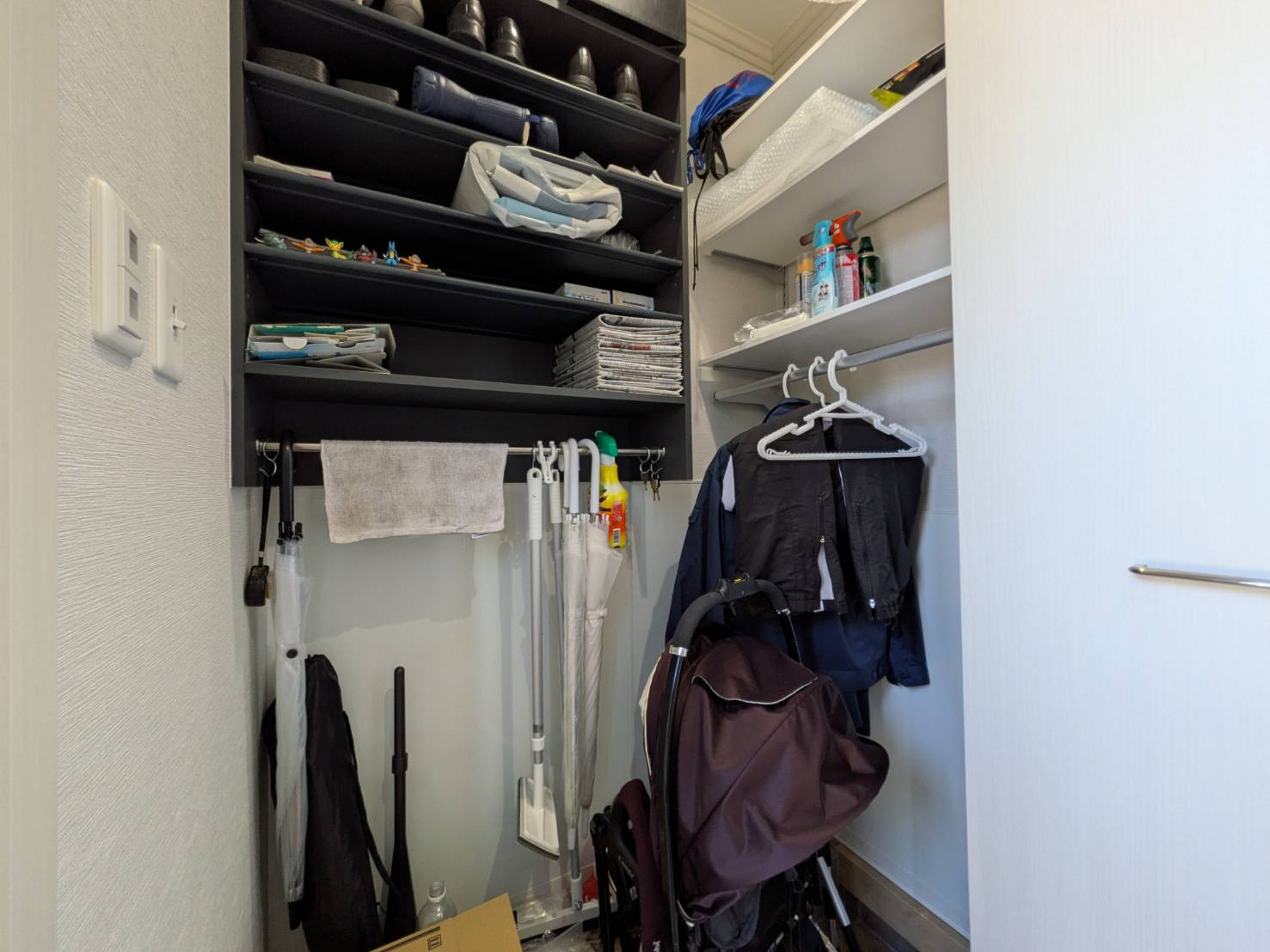 2階のウォークインクローゼットです