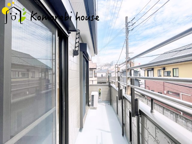 広々としたバルコニーです