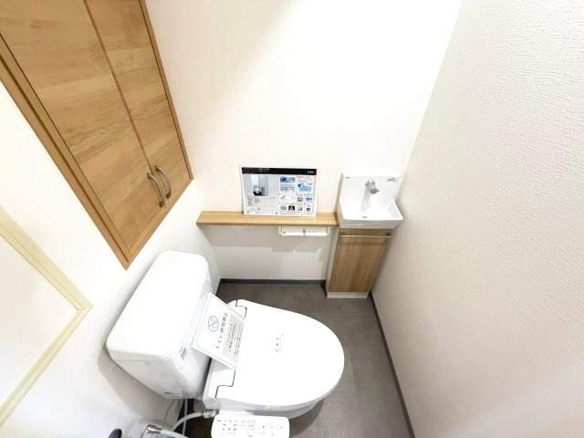 トイレも新調済。毎日気持ちよくお使いいただけます。