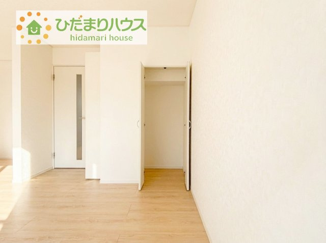 備え付け収納で、スッキリお片付け！