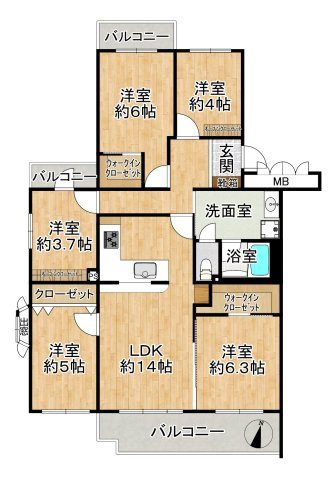 間取り：314002710159