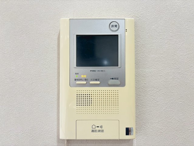 TVモニター付きインターフォンで安心です