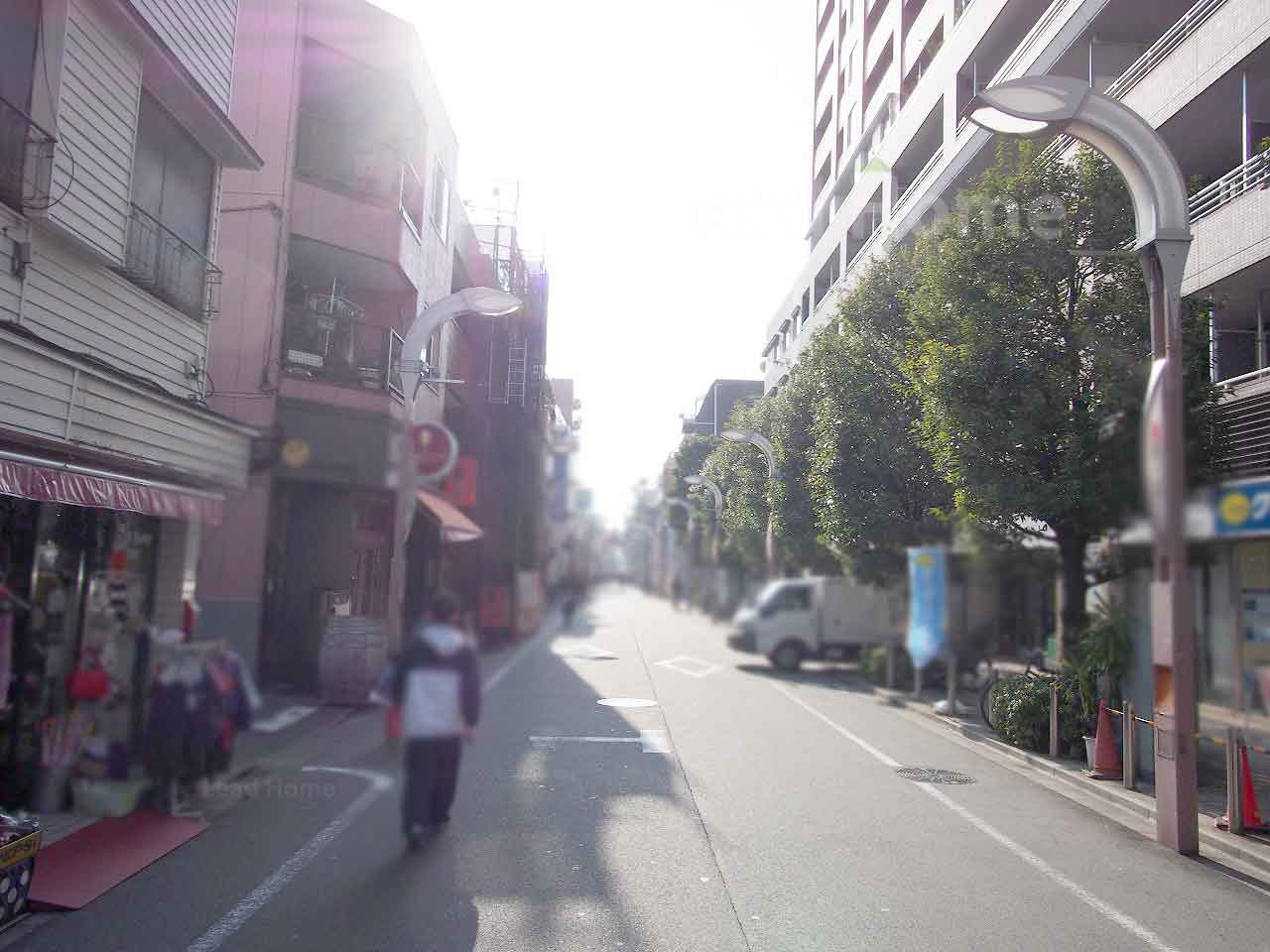 前面道路
