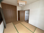 押入れ付き和室で収納力も確保。寝室や客間にもおすすめです。