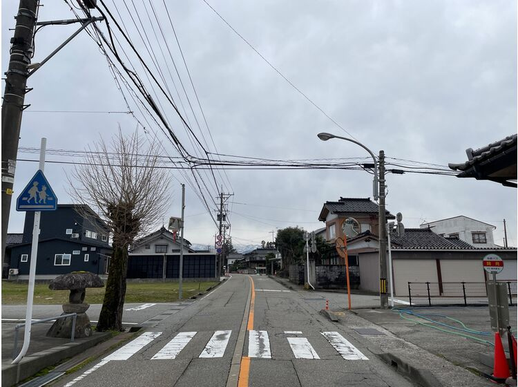 前面道路
