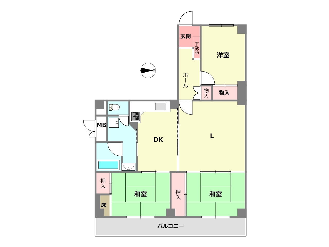 間取り：328000582097