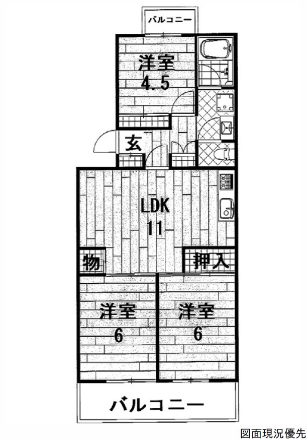 間取り：334000224827