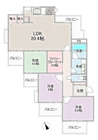 間取り：323000487839