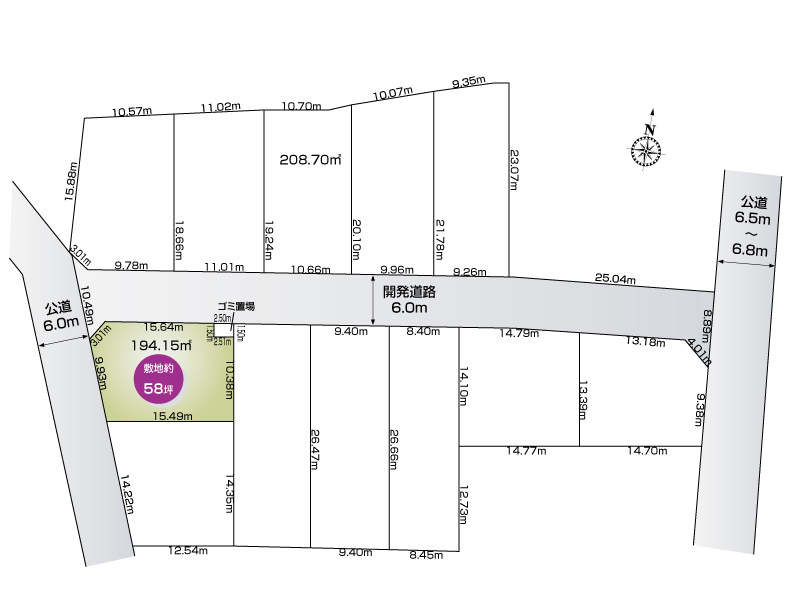 区画図：310000082981