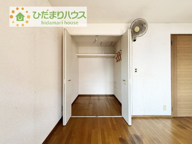 大容量のクローゼット完備！