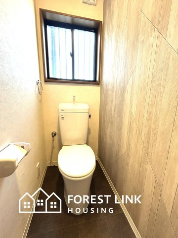 窓付きのトイレは、喚起が出来るのが嬉しいです。