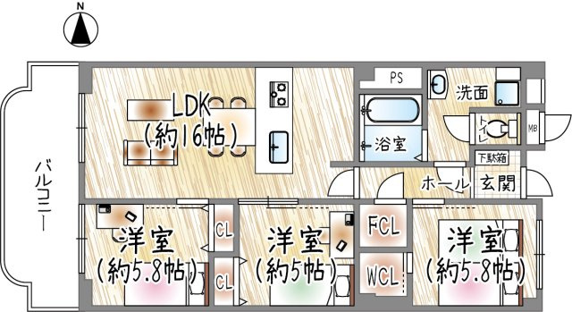 間取り：328000673396