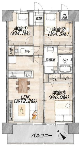 間取り：327002657245