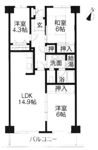 間取り：343000099143