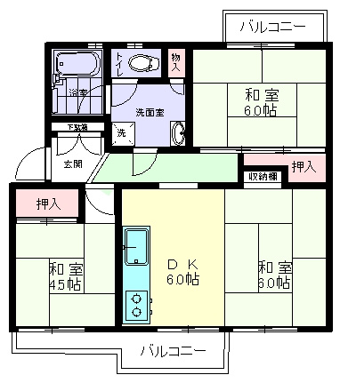 間取り：308000171791