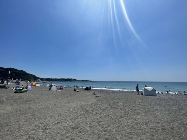 和田長浜海水浴場まで徒歩10分！お散歩はもちろん海水浴等楽しめます。