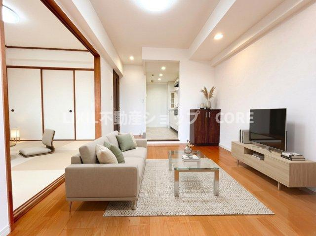 本画像はCGで作成しており、実際に現地に家具は置かれておりません。また、価格に家具は含まれておりません。