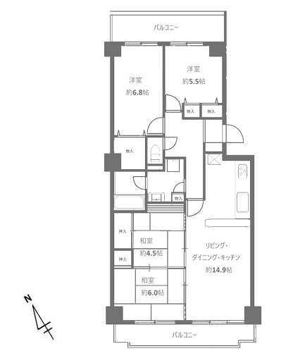 間取り：328000648955