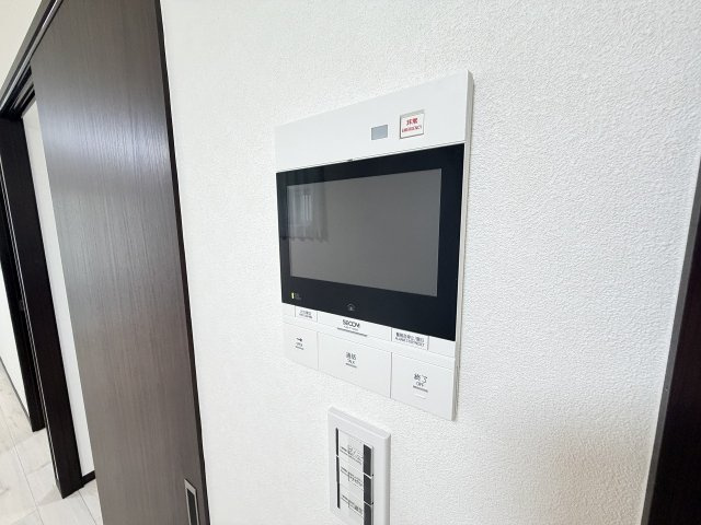 モニター付きオートロックで安心のセキュリティ　