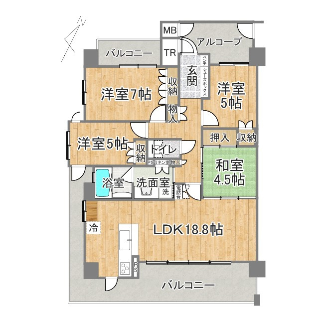 間取り：323000481647