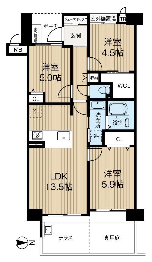 間取り：328000623143