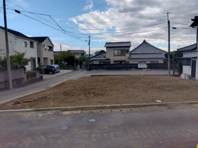 敷地が約50坪と広々としています。自由な間取りでお家が建てられます。