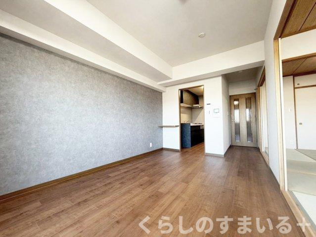 ゆったり過ごせるリビングです