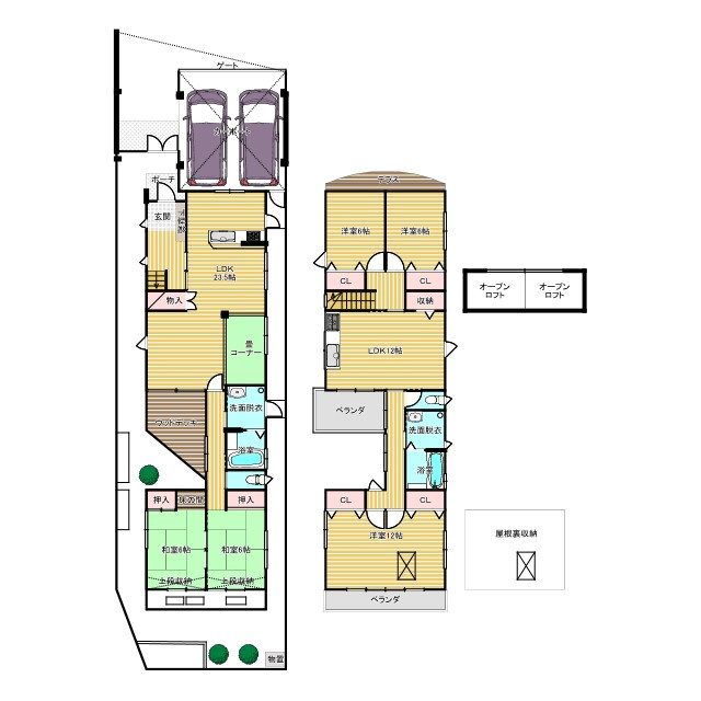 間取り：327002166106