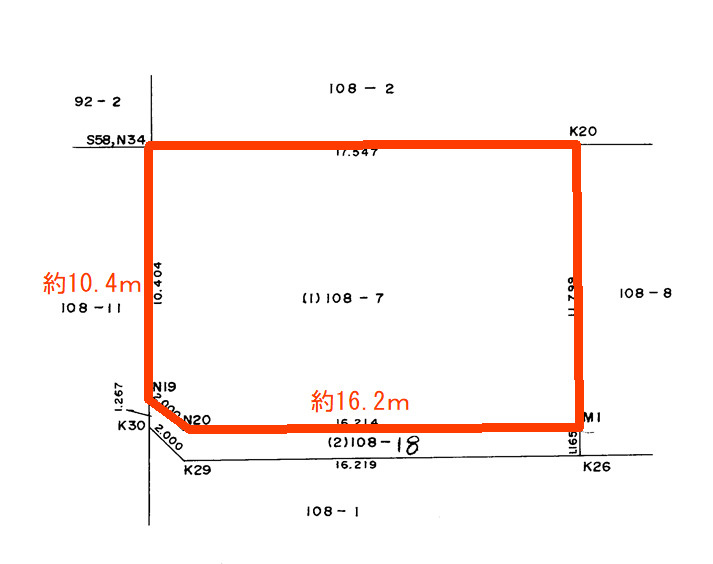 区画図：301000101567