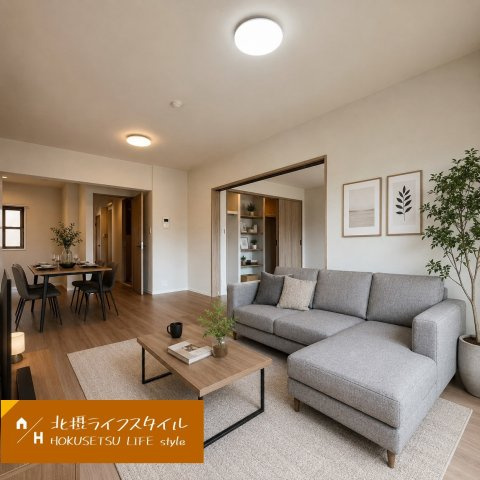 家具設置AIイメージ図です
