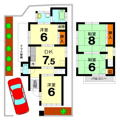 間取り：326000226686