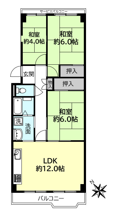 間取り：328000612073