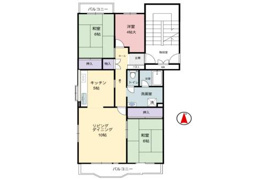 東鷲宮ニュータウン公園通りの間取り