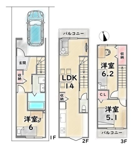 間取り：326000213423