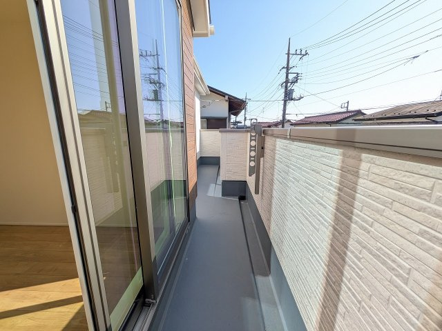 ～2部屋から出入り可能なバルコニーでうｓ～