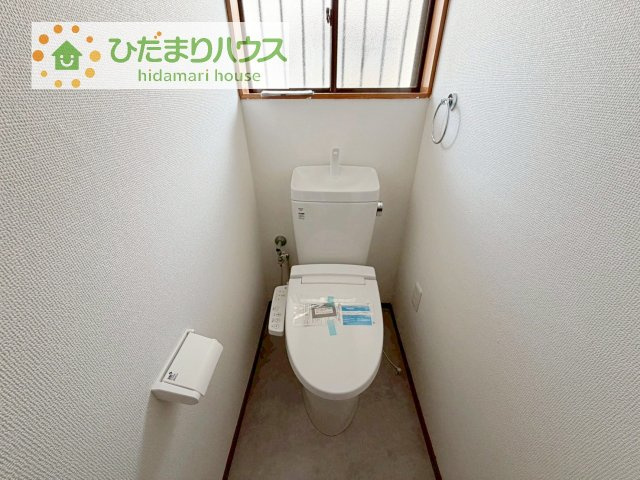 節水できるトイレで、少ないお水でもしっかりと洗浄してくれます！