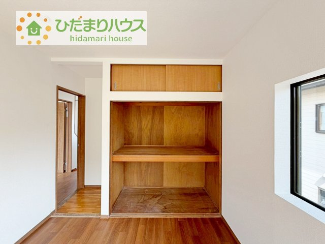 クローゼットタイプの収納は荷物がどこにあるかすぐに見つかります！