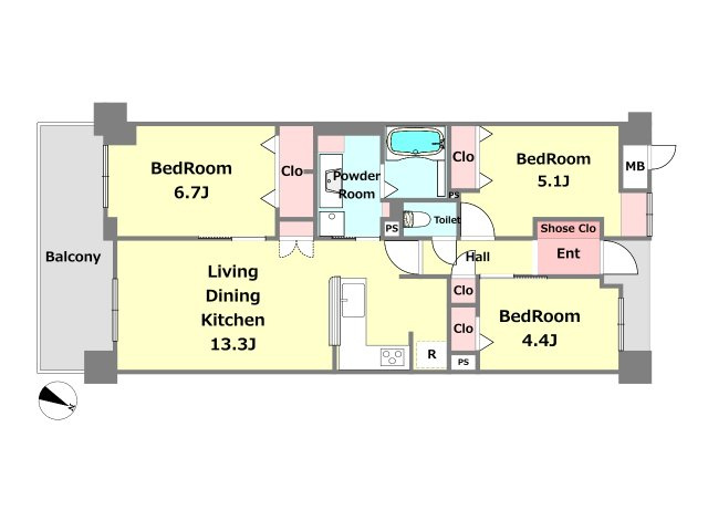 間取り：328000588046