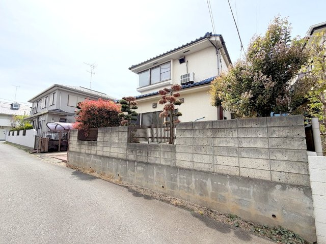 古屋付き時の現地写真！更地で2区画になります。