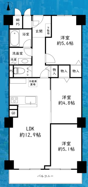 間取り：328000667919