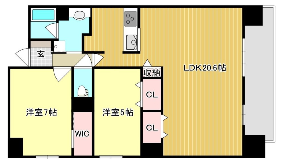 間取り：328000595255