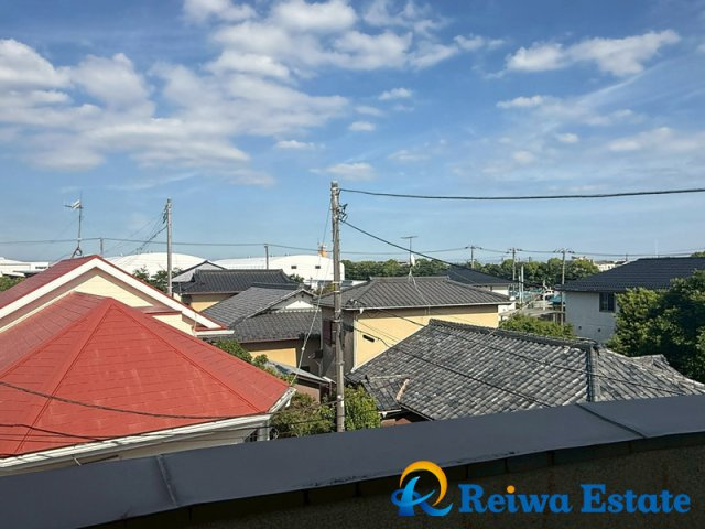 高い建物が少なく開放的な眺望です。